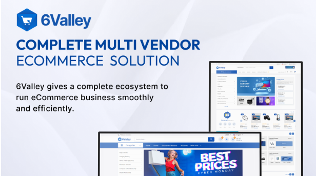 6Valley Multi-Vendor eCommerce CMS